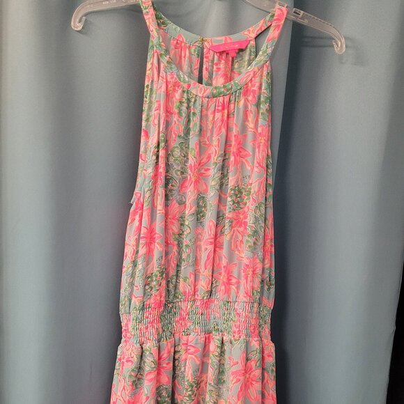 Lilly Pulitzer Floral Cocktail Dress - Picture 1 of 4